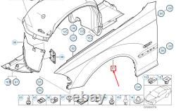 Oem Bmw M3 Coupe E46 Front Right Fender 41357894338 7894338 Genuine 01-05