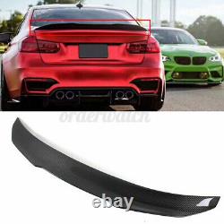 REAL Carbon Fiber High Kick PSM Trunk Spoiler For BMW 2013+ F30 330i 335i F80 M3