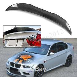 REAL Carbon Fiber Trunk Spoiler Wing Duckbill For BMW E90 3 Series Sedan