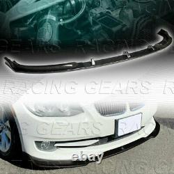 Real Carbon Fiber Front Bumper Lip Kit Fit 11-13 Bmw 3-series E92 E93 2dr/coupe