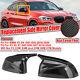 Real Carbon Fiber M Wing Mirror Covers Caps For Bmw X3 G01 X4 G02 X5 G05 2018+