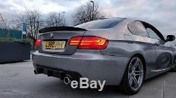 Real Carbon Fiber Performance Boot Trunk Spoiler for BMW 3 series E92 E93 and M3