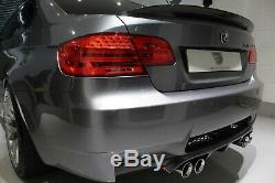Real Carbon Fiber Performance Boot Trunk Spoiler for BMW 3 series E92 E93 and M3