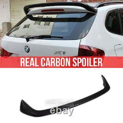 Real Carbon Fiber Rear Roof Spoiler For BMW 2009-2017 X Drive-Series E84 SUV X1
