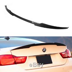 Real Carbon Fiber Trunk Spoiler Wing M4 Style For BMW 428i 435i 440i 2014-2017