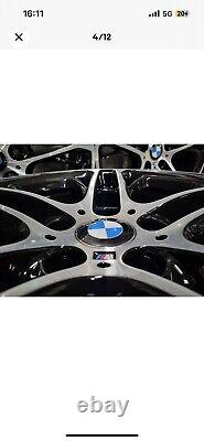 Refurbished Genuine Bmw X3 X4 F25 F26 310m 20 Alloy Wheels Staggered Set