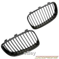 Scopione REAL Carbon Fiber Kidney Grille Set for BMW 08-13 1 Series E82 E88 1M