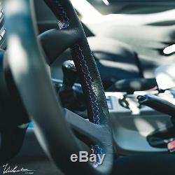 Viilante Leggera 350 Steering Wheel Genuine Leather Tri-color Fits Bmw E30 M3