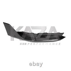 2021+ Bmw G80 G81 M3 Berline Touring Ailerons arrière en fibre de carbone réels Fentes