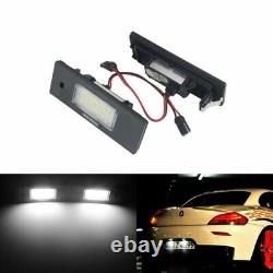 2X BMW E81 E87 F20 F21 E63 E64 MINI LED éclairage de plaque d'immatriculation sans erreur LP02