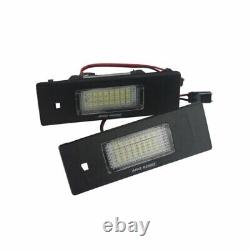 2X BMW E81 E87 F20 F21 E63 E64 MINI LED éclairage de plaque d'immatriculation sans erreur LP02