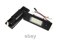 2X BMW E81 E87 F20 F21 E63 E64 MINI LED éclairage de plaque d'immatriculation sans erreur LP02