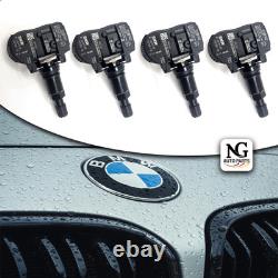4×SENSOR DE CONTRÔLE DE PRESSION DES PNEUS TPMS BMW F15 F16 F20 F21 F23 F30 F31 F32 GENUINE