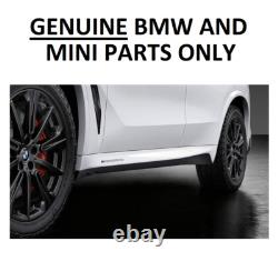 AUTOCOLLANT DE SOUS-SILLON BMW M2 G87 AUTHENTIQUE NOIR GLACÉ, 82145A65B79. PAIRE. 22E