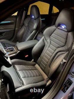 BMW D'ORIGINE 2pcs F97 F98 G22 Écusson Illuminé de Dossier de Siège Avant 52108745038