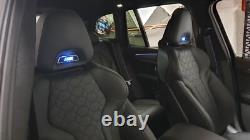 BMW D'ORIGINE 2pcs F97 F98 G22 Écusson Illuminé de Dossier de Siège Avant 52108745038