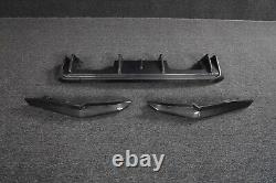 BMW G80 G81 M3 G82 G83 M4 Diffuseur en fibre de carbone véritable Style 3D 3 pièces
