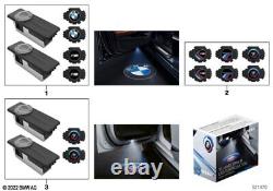 BMW Véritable projecteurs de porte LED 50 ans M 68mm Remplacement 63315A64CE6