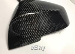 Bmw 5 F10 Série LCI Réel En Fibre De Carbone Mirror Covers M Wing Carbon Performance