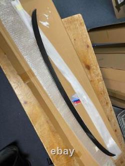 Bmw G30 F90 M5 Spoiler de couvercle de coffre en fibre de carbone Neuf Authentique 51192414142