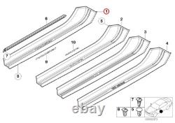 Bmw Nouvelle Genuine Z3 E36 Seuil de Porte Roadster Droit O/s 8398884