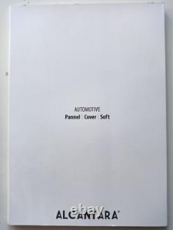 Bmw Série 3 4 F32 F30 F32 F36 F34 Garniture de couvercle latéral gauche de console centrale en Alcantara