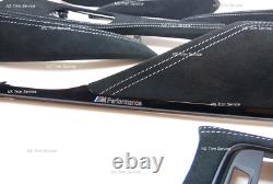 Bmw Série 3 4 F32 F30 F32 F36 F34 Garniture de couvercle latéral gauche de console centrale en Alcantara