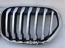 Bmw X1 F48 F49 LCI M-sport 2019-on Nouveau Genuine Pare-chocs Avant Grille Supérieure