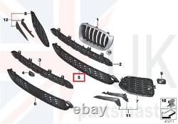 Bmw X4 X3 F25 F26 Nouvelle vraie grille inférieure centrale de pare-chocs avant M Sport