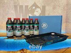 Boîte de vitesses ZF à 8 rapports pour transmission BMW avec filtre de carter et kit de service d'huile OE 7l