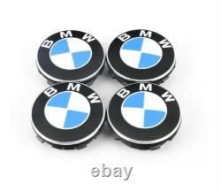 Bouchons de moyeu de roue auto-nivelants flottants BMW 65mm Neufs Genuins x4