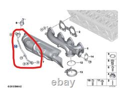 Boulon banjo authentique BMW pour tube de pression des gaz d’échappement + rondelles B47 13628514018