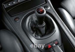 Bouton de levier de vitesses en cuir illuminé BMW Genuine M Sport 6 vitesses 25112228742