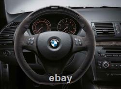 Cache de volant BMW Genuine Performance en Alcantara, compatible E81 E82 32300430403