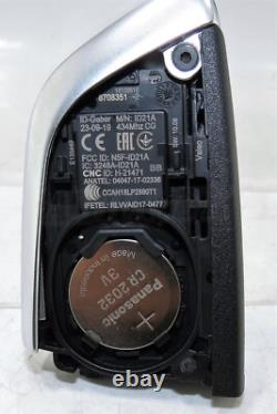 Clé intelligente télécommandée authentique pour BMW Série 5 7 G31 G11 Bouton 434Mhz 8708351