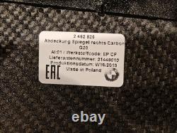 Couvercles de miroir en carbone M Performance BMW Genuine G20 G21 G22 G23 G42 51162462826/7