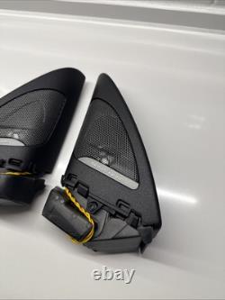 Couvercles de tweeters avant de porte d'origine BMW F21 F22 F87 Harman Kardon paire neuve OEM