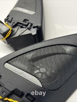 Couvercles de tweeters avant de porte d'origine BMW F21 F22 F87 Harman Kardon paire neuve OEM