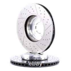Disque de frein avant Genuine Brembo 09. C394.13 Set pour BMW Série 1 2 3 4 NEUF