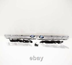 Ensemble de grilles latérales chromées de pare-chocs BMW Z3 E36 82149406190 9406190 NEUF AUTHENTIQUE