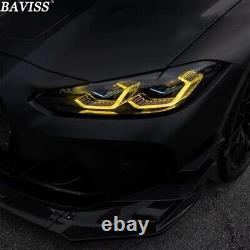 Ensemble de planches de modules LED DRL jaunes pour BMW M3 G80 M4 G83 G82 G22 G23 G23 G26
