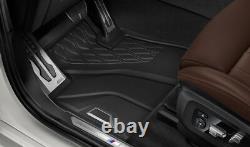 Ensemble de protection de tapis de sol et de tapis de coffre authentique BMW pour G06 G06MAT