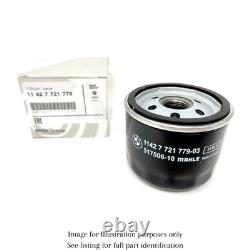 Filtres à huile d'origine BMW Motorrad 10 PACK Convient aux modèles BMW S1000/R1250/R1200 LC+ 7721779