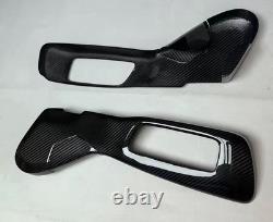 Garnitures de couverture de siège latéral en fibre de carbone véritable BMW Série 3 4 G20 G21 G22 G23 G26