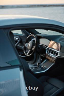 Garnitures intérieures M Performance en carbone Alcantara d'origine BMW s'adaptent au G42 51955A271A4