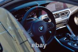 Garnitures intérieures M Performance en carbone Alcantara d'origine BMW s'adaptent au G42 51955A271A4