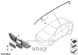 Grille Avant Genuine BMW Shadowline Extérieure Compatible F70 F74 F78 51135A3CF58 Grille Avant Genuine BMW Shadowline Extérieure Compatible F70 F74 F78 51135A3CF58
