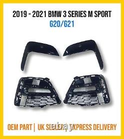 Grilles de pare-chocs avant Bmw Série 3 G20 G21 M Sport 8089207 8089208 8069371 8069372
