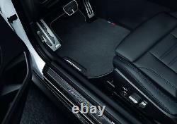 Housse d'entrée de porte authentique BMW M Performance Style de voiture extérieure 51472472521
