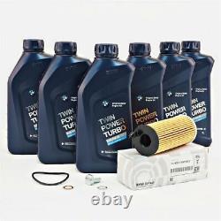 Huile d'origine BMW + 6L 5W30 F20/21 F22 F30/31 F32/33 F06/07 F10/11 11428507683